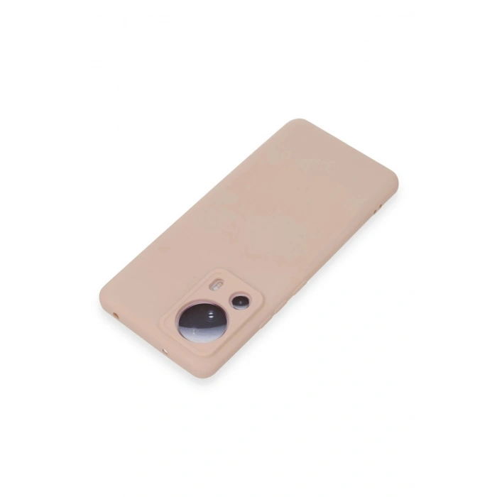 Durukar®   Mi 13 Lite Kılıf Nano içi Kadife Silikon - Pudra