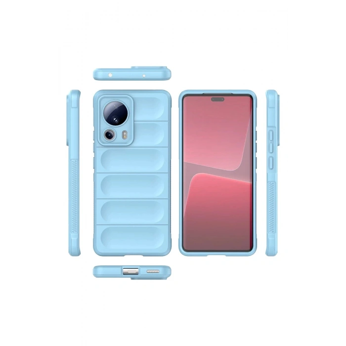 Durukar®   Mi 13 Lite Kılıf Optimum Silikon - Sky Blue