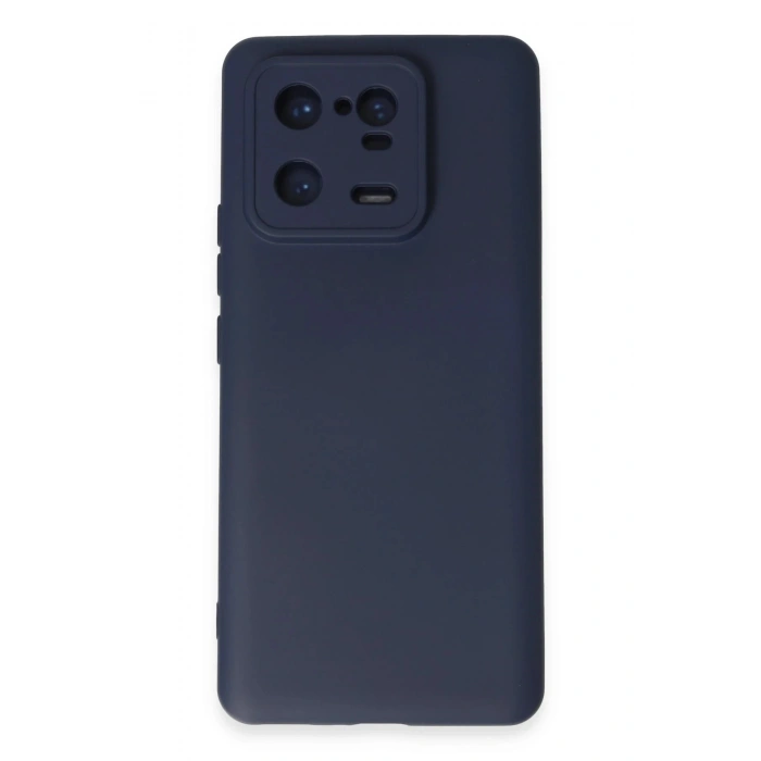 Durukar®   Mi 13 Pro Kılıf Nano içi Kadife Silikon - Lacivert