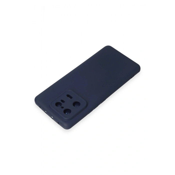 Durukar®   Mi 13 Pro Kılıf Nano içi Kadife Silikon - Lacivert