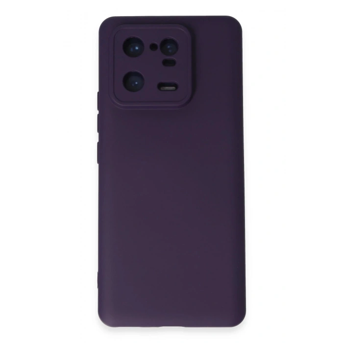 Durukar®   Mi 13 Pro Kılıf Nano içi Kadife Silikon - Mor