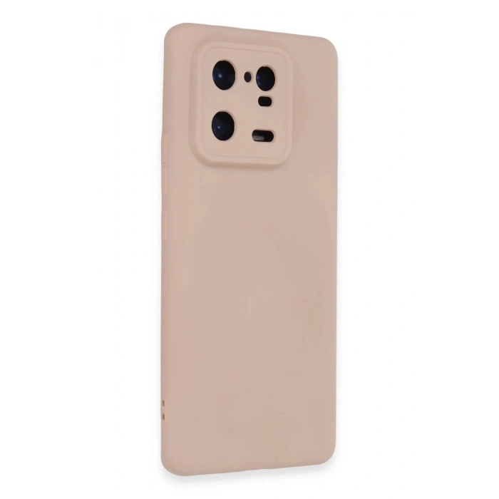 Durukar®   Mi 13 Pro Kılıf Nano içi Kadife Silikon - Pudra