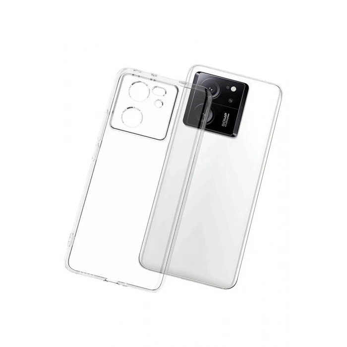 Durukar®   Mi 13T Pro Kılıf Lüx Şeffaf Silikon