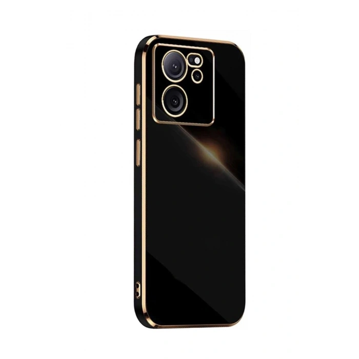 Durukar®   Mi 13T Pro Kılıf Volet Silikon - Siyah