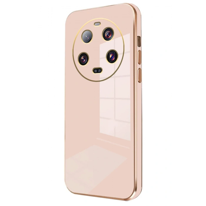 Durukar®   Mi 14 Ultra Kılıf Volet Silikon - Pembe