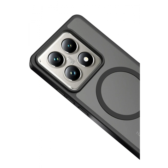 Durukar®   Mi 14T Pro Jota Magsafe Kapak - Siyah