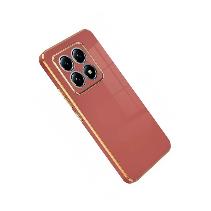 Durukar®   Mi 14T Pro Volet Silikon - Kırmızı