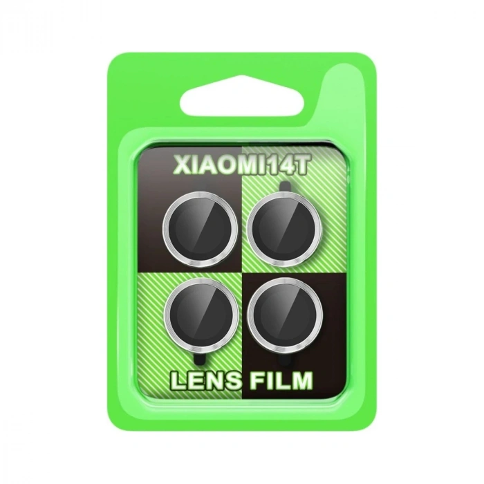 Durukar®   Mi 14T Raze Metal Kamera Lens - Gümüş
