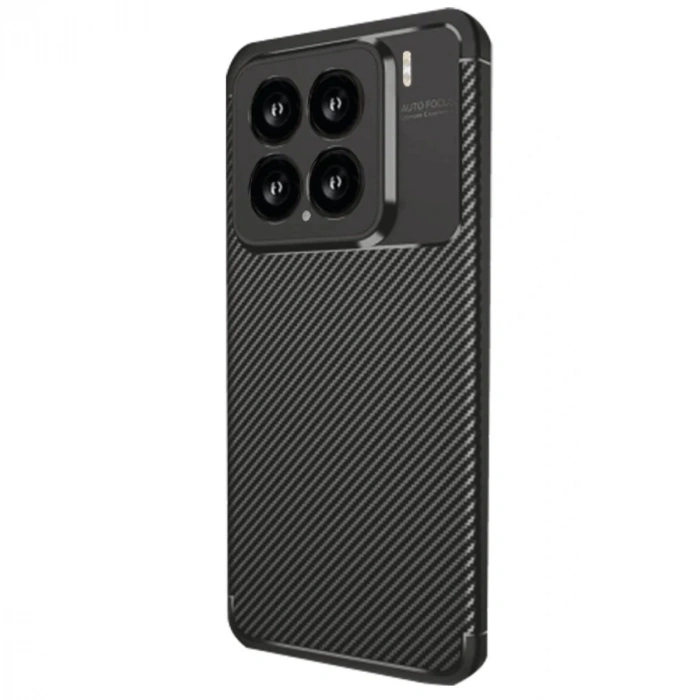 Durukar®   Mi 15 Kılıf Auto Focus Karbon Kapak - Siyah