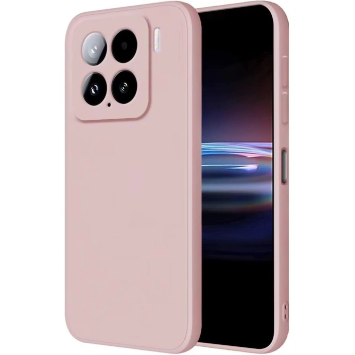 Durukar®   Mi 15 Kılıf Nano içi Kadife Silikon - Pudra