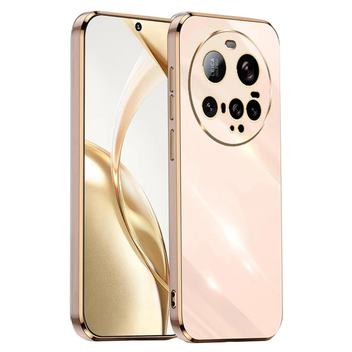Durukar®   Mi 15 Ultra Kılıf Volet Silikon - Pembe