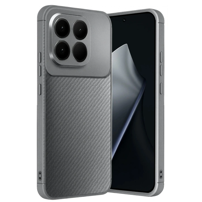 Durukar®   Mi 15T Auto Focus Karbon Kapak - Gri