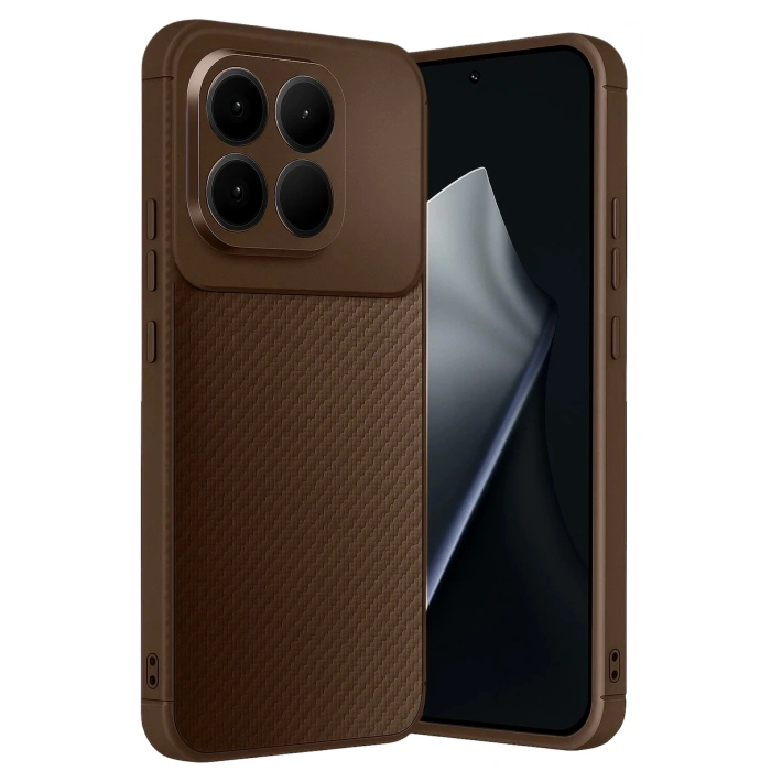 Durukar®   Mi 15T Auto Focus Karbon Kapak - Kahverengi