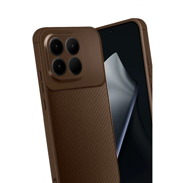 Durukar®   Mi 15T Auto Focus Karbon Kapak - Kahverengi
