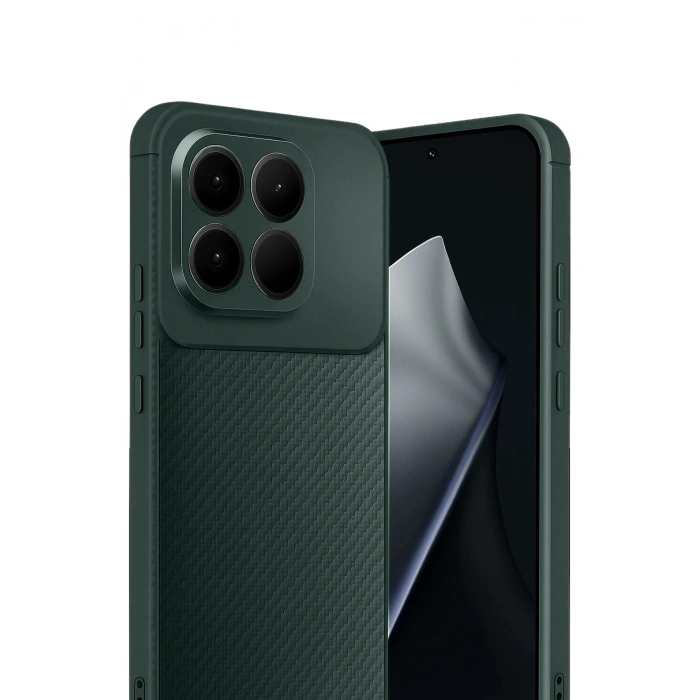 Durukar®   Mi 15T Auto Focus Karbon Kapak - Koyu Yeşil