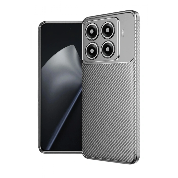 Durukar®   Mi 15T Pro Auto Focus Karbon Kapak - Gri