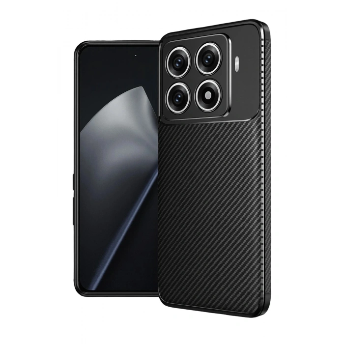 Durukar®   Mi 15T Pro Auto Focus Karbon Kapak - Siyah