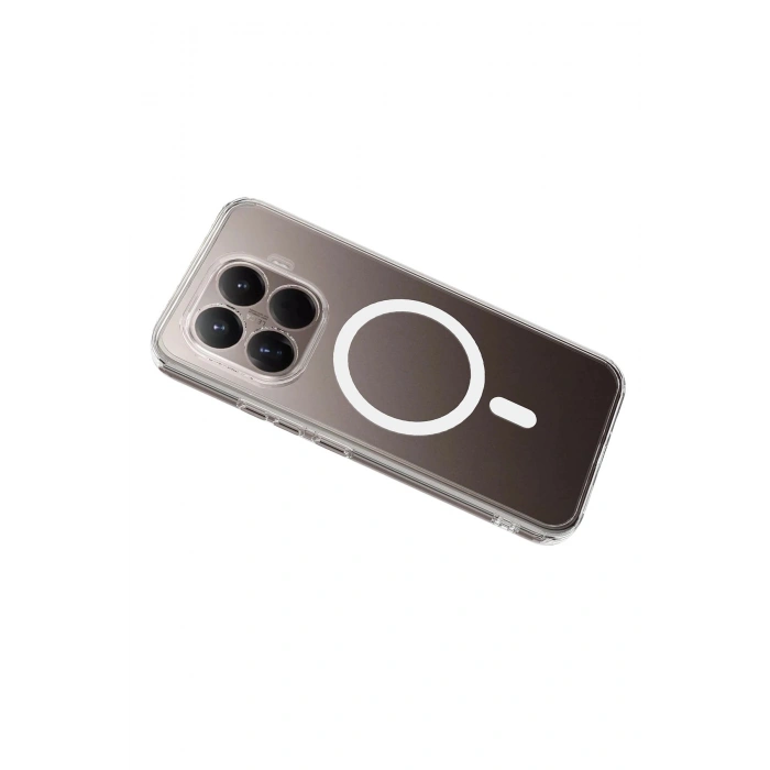 Durukar®   Mi 15T Pro Combo Sert Şeffaf Magsafe Kapak - Şeffaf
