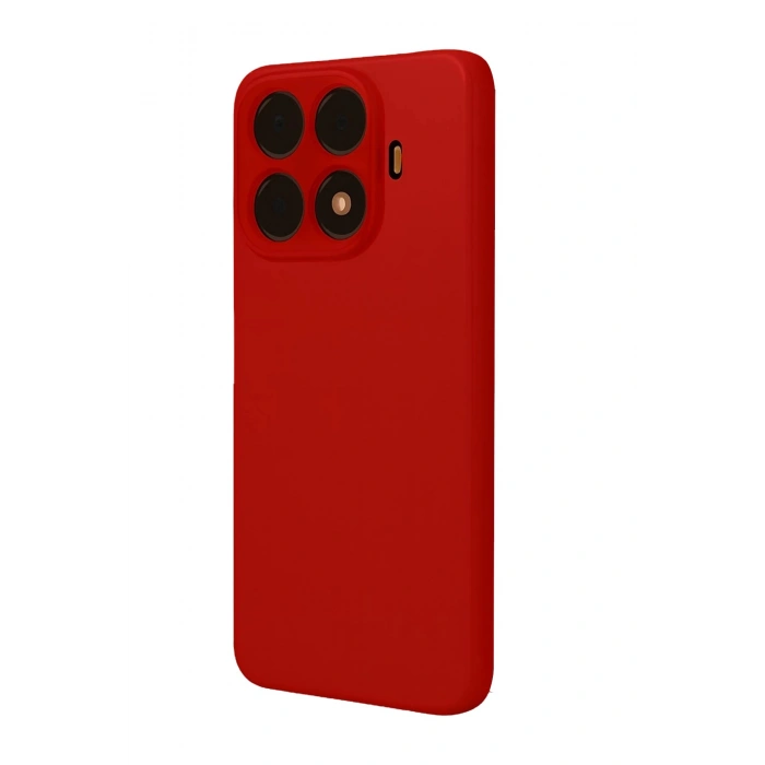 Durukar®   Mi 15T Pro Nano içi Kadife Silikon - Kırmızı