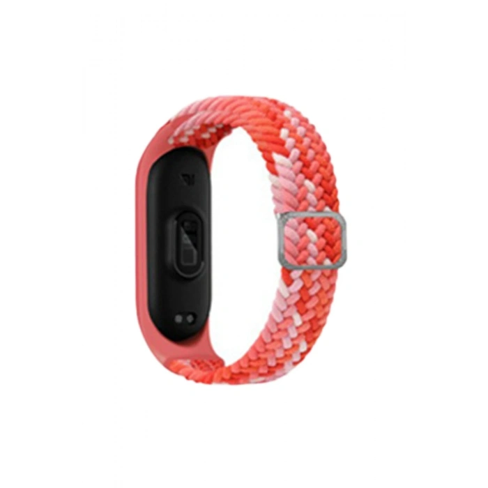 Durukar®   Mi Band 4 Star Kordon - Pembe-Kırmızı