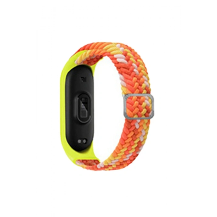 Durukar®   Mi Band 4 Star Kordon - Turuncu-Sarı