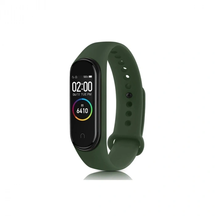 Durukar®   Mi Band 7 Klasik Kordon - Haki Yeşil