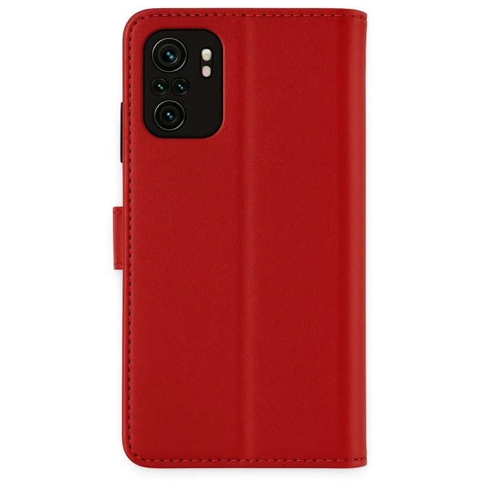 Durukar®   Mi Note 10 Trend S Plus Kapaklı Kılıf - Kırmızı