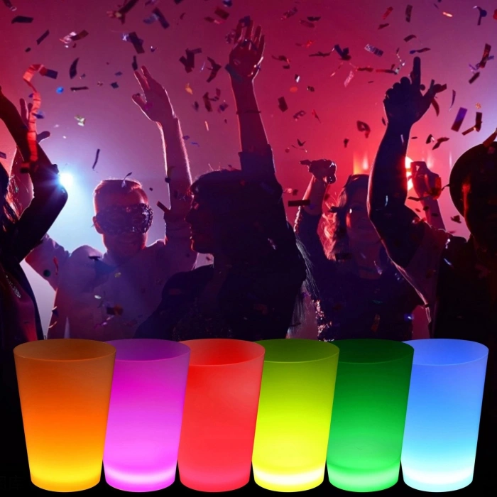 Durukar® Neon Parti Glow Bardak 1.5 oz Karışık Renk 1 Adet Tekli