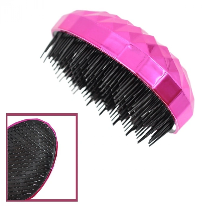 Durukar® Neon Pembe Düzleştirici Tarak Geniş AralıklıHer Saç Tipine Uygun Fırçalı Saç Düzleştirici