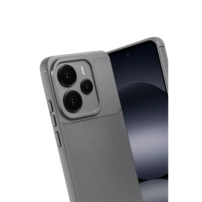 Durukar®   Note 14 5G Auto Focus Karbon Kapak - Gri