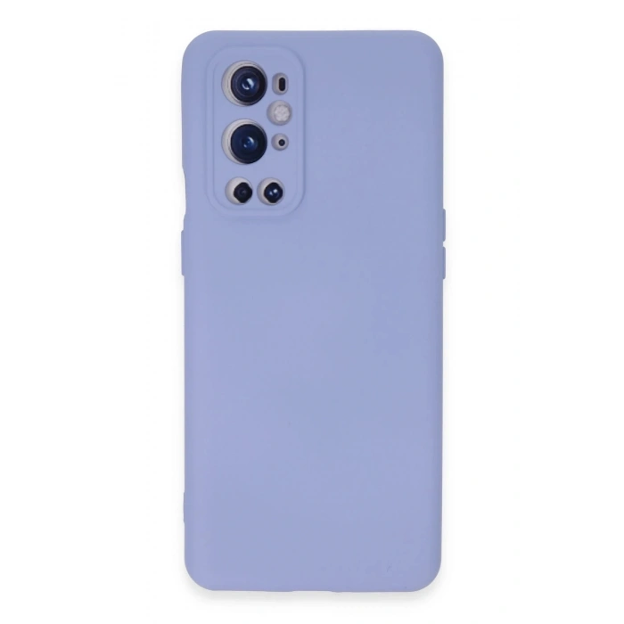 Durukar®  One Plus 9 Pro Kılıf Nano içi Kadife Silikon - Mavi