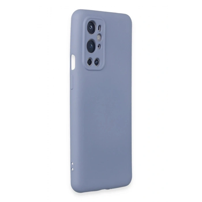 Durukar®  One Plus 9 Pro Kılıf Nano içi Kadife Silikon - Mor