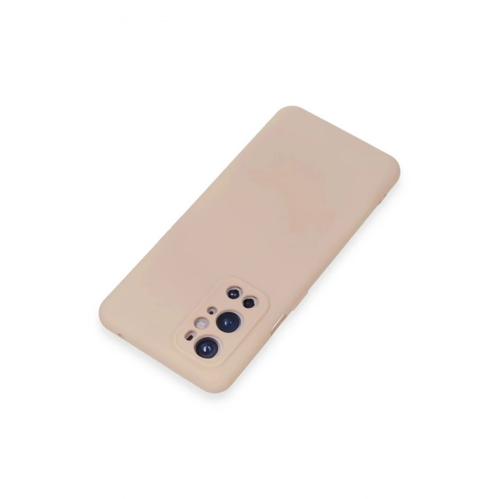 Durukar®  One Plus 9 Pro Kılıf Nano içi Kadife Silikon - Pudra