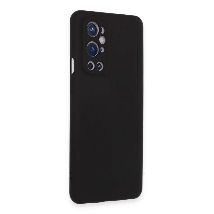Durukar®  One Plus 9 Pro Kılıf Nano içi Kadife Silikon - Siyah