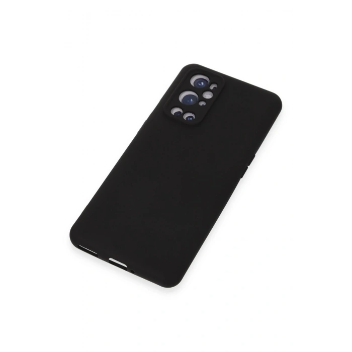 Durukar®  One Plus 9 Pro Kılıf Nano içi Kadife Silikon - Siyah