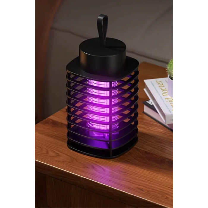 Durukar® Otomatik Akıllı Sivrisinek Öldürme Lambası Şarj Elektrik Çarpması Sivrisinek Kovucu Lamba Öldürmek Masaüstü Duvar Asmak Sinek Kıran Y20