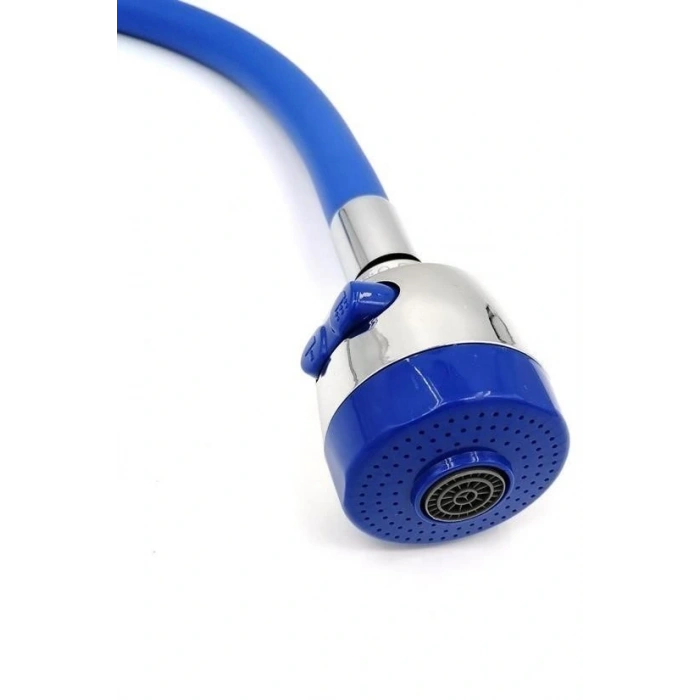 Durukar® Swivel Head Economical Tubular Faucet Pipe and Head Blue