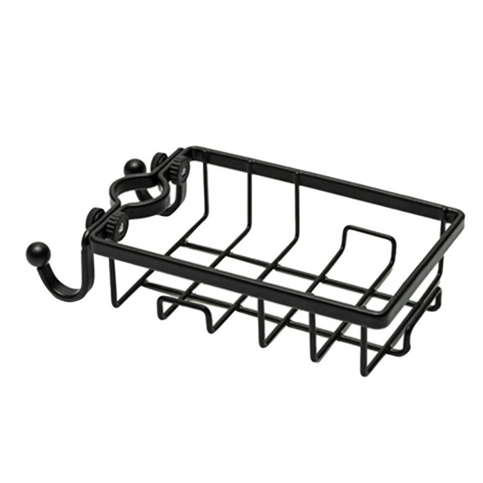 Durukar® Paslanmaz Çelik Mutfak Banyo Musluğuna Sabitlenebilir Sabunluk