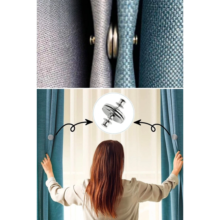 Durukar®  Perde ve Kumaş Tutturma Mıknatısı 2 Adet