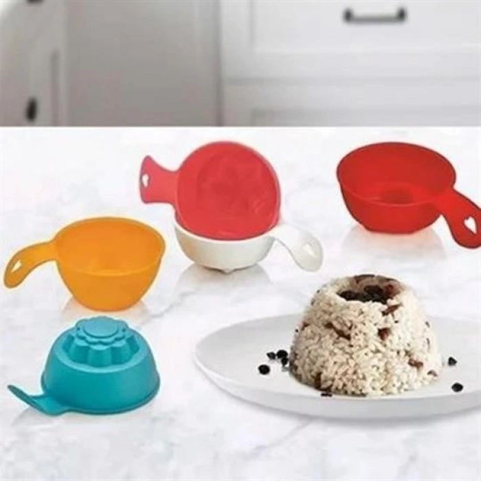 Durukar® Rice and Halva Shaping Practical Serving Mold Tool (2 Pieces)