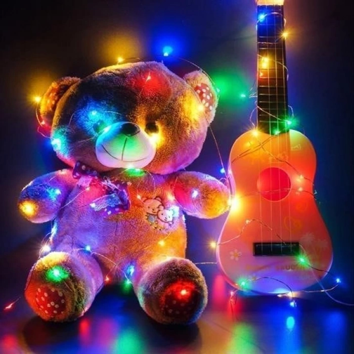 Durukar® Battery-Powered Decorative Fairy LED Light 3 Meters (RGB) Gaming Lighting