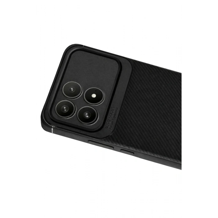 Durukar®   Poco F8 Pro Auto Focus Karbon Kapak - Siyah