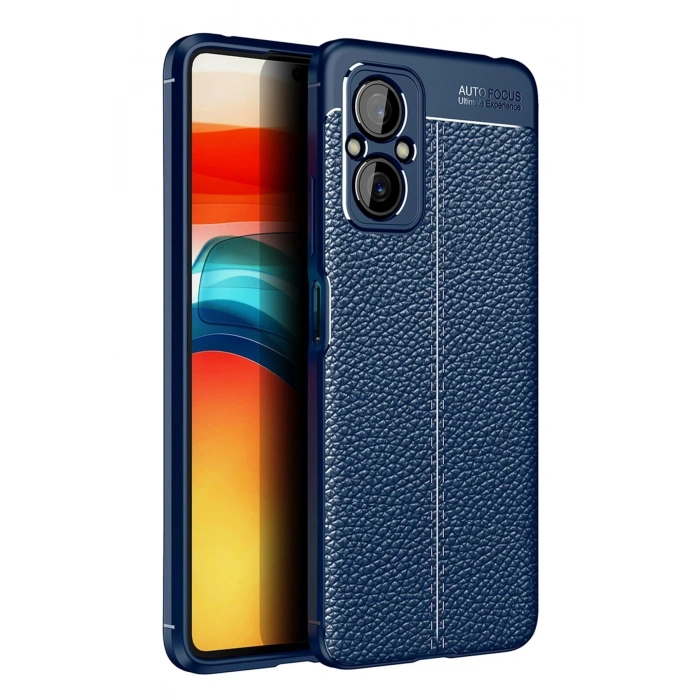 Durukar®   Poco M5 Kılıf Auto Focus Kapak - Lacivert