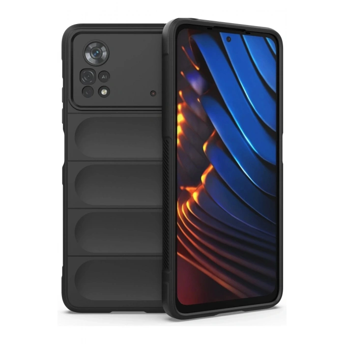 Durukar®   Poco X4 Pro 5G Kılıf Optimum Silikon - Siyah