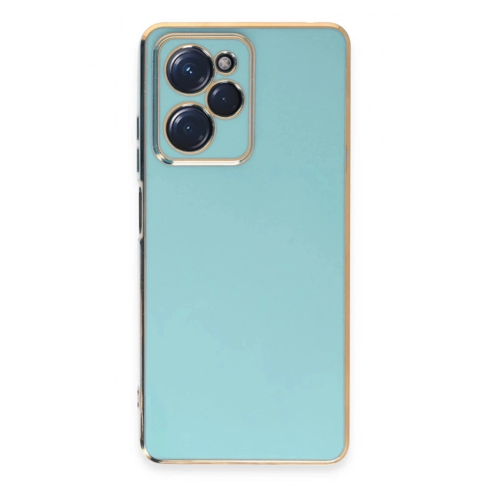 Durukar®   Poco X5 Pro 5G Kılıf Volet Silikon - Açık Yeşil