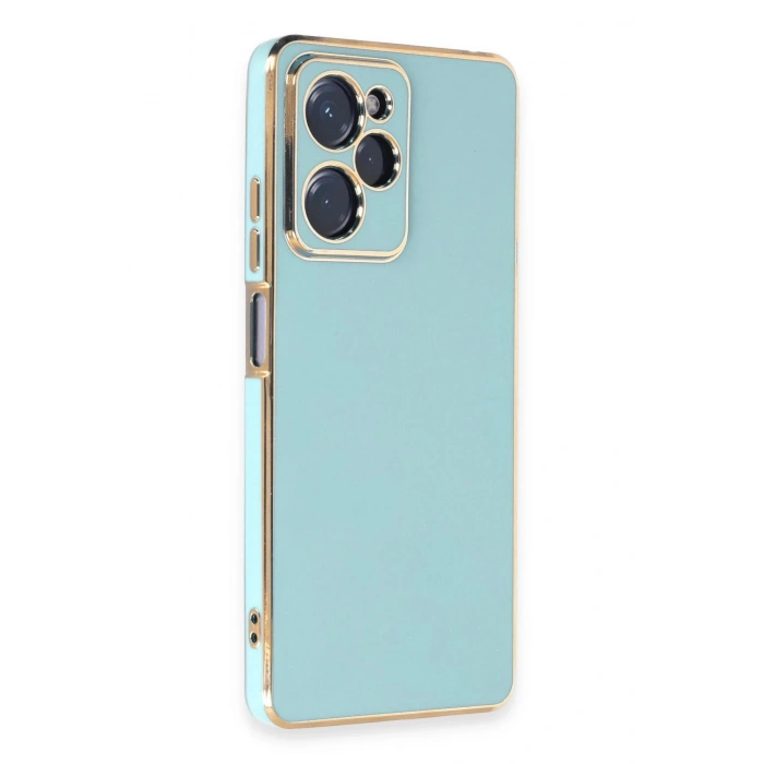 Durukar®   Poco X5 Pro 5G Kılıf Volet Silikon - Açık Yeşil
