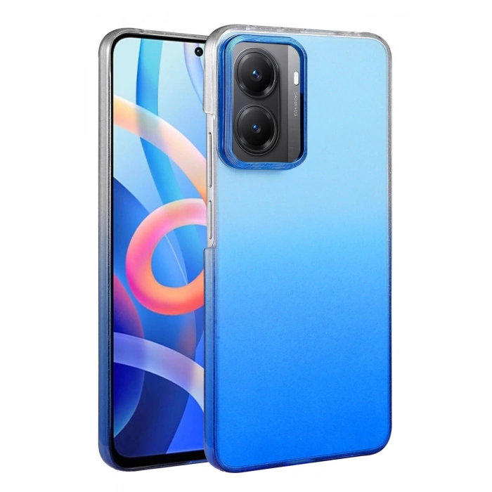 Durukar® Poco X7 Pro Glossy Case - Blue