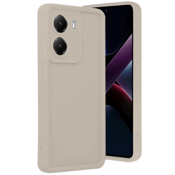 Durukar®   Poco X7 Pro Viera Silikon - Krem