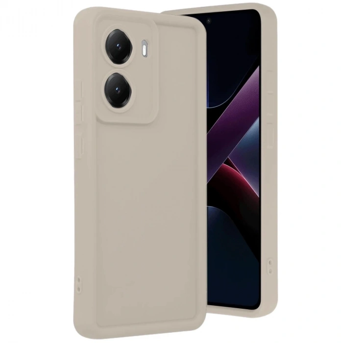 Durukar®   Poco X7 Pro Viera Silikon - Krem