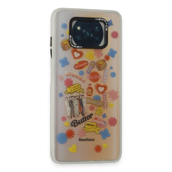 Durukar®   Pocophone X3 Kılıf Estoril Desenli Kapak - Estoril - 16